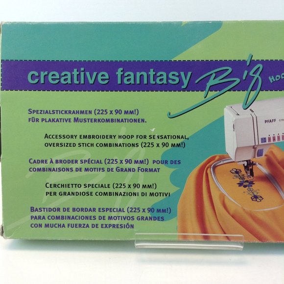 Pfaff Creative Fantasy Big Hoop Embroidery Accessory (225 x 90mm) Creative 7570 - Picture 11 of 14